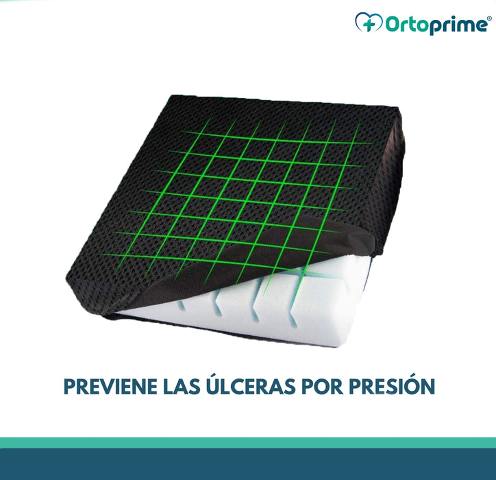 Cojín Antiescaras Ranurado Anatómico 3D Confort