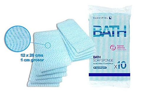 Esponjas Jabonosas Desechables 10 Unidades - OrtoPrime
