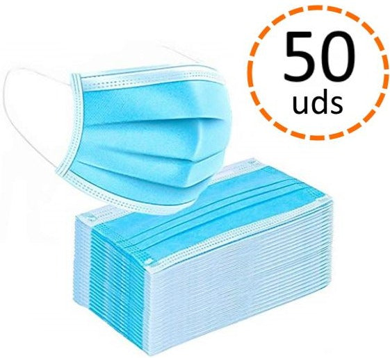 Mascarilla Quirúrgica Triple Capa | 50 Unidades