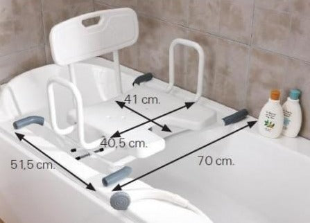 Silla de Bañera con Asiento Giratorio Luxury
