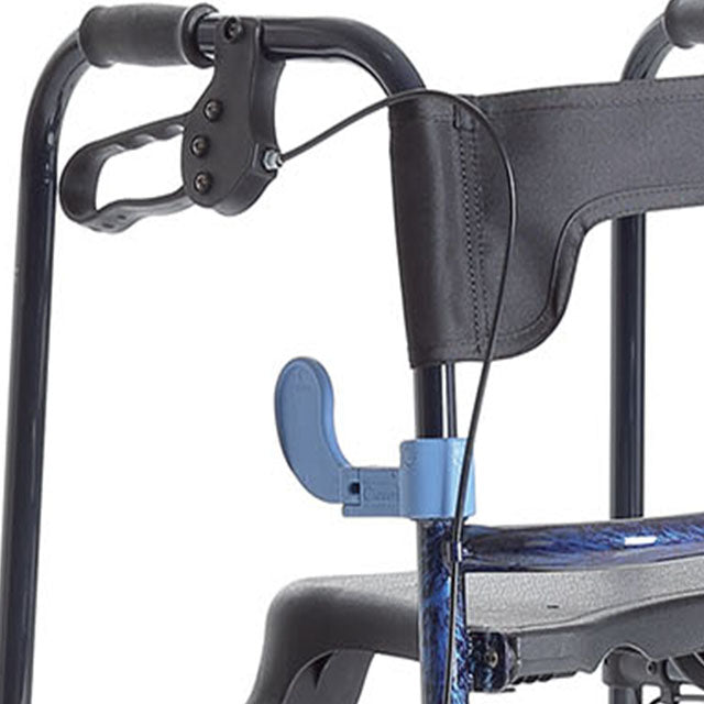 Andador Rollator de Aluminio de 4 Ruedas con Frenos