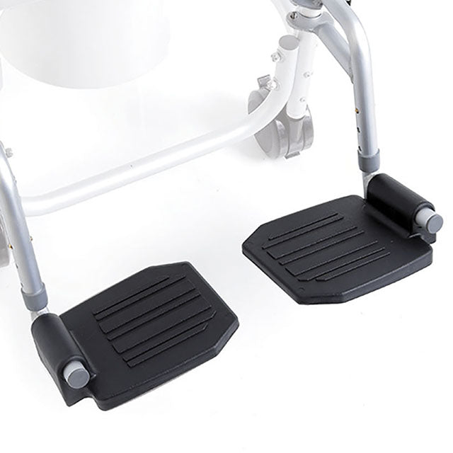 Silla de Ruedas WC para Ducha Baño de Traslado con Deposito