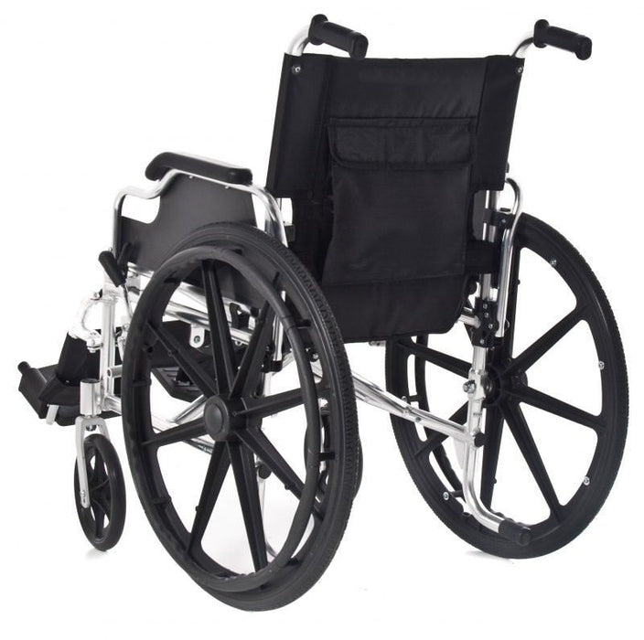 Silla de Ruedas Aluminio Cromado | Safe-Chair 46