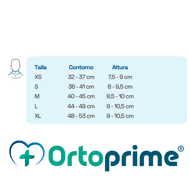 tallas-collarin-mentoniano-ortoprime