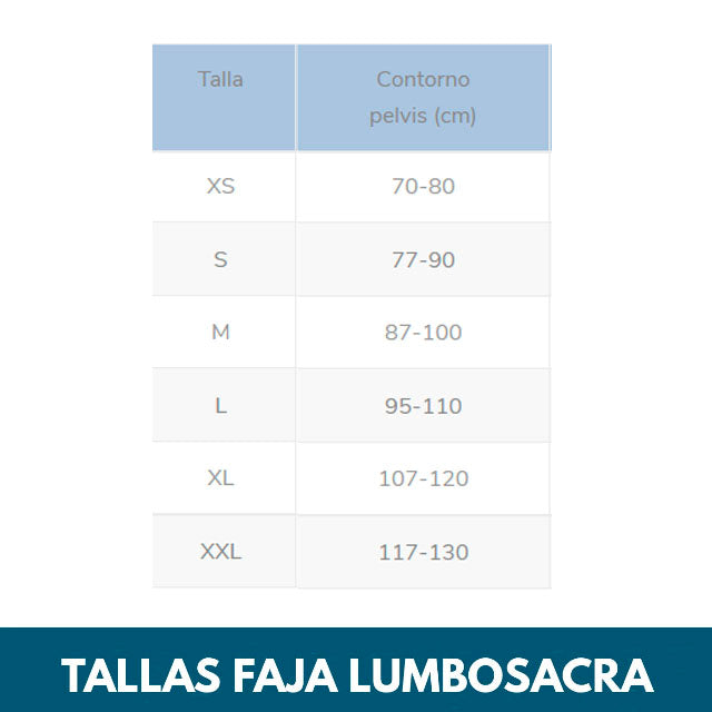 Faja Lumbosacra Semirrígida con Doble Banda Tensora