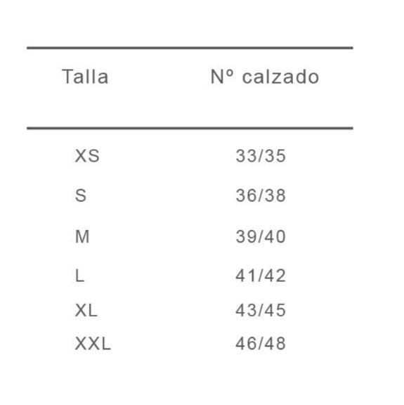 tallas-zapato-postquirurgico-ortoprime