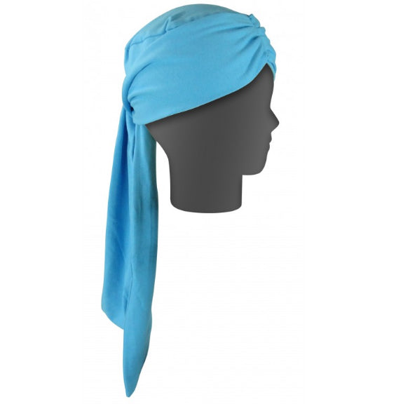 turbante-drapeado-liso-azul-para-mujeres-ortoprime
